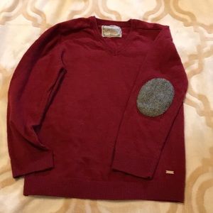 Zara Knitwear maroon color